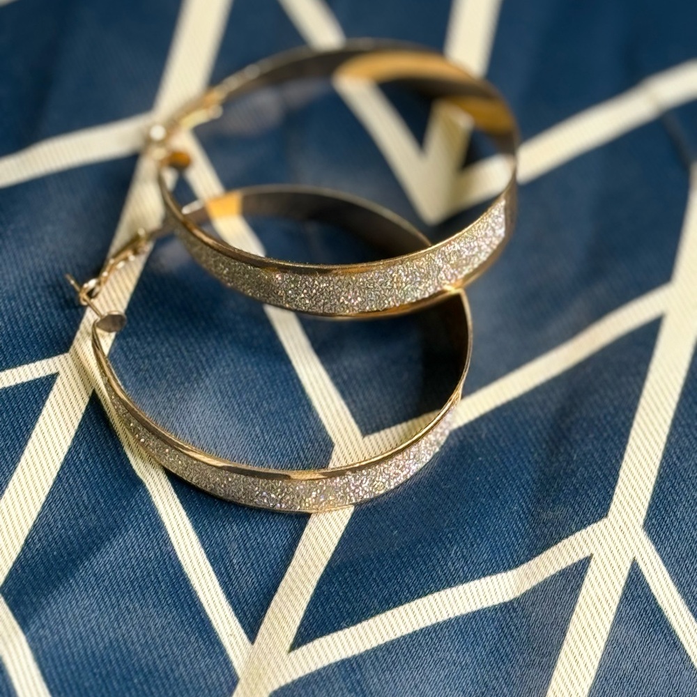 Gold & Silver Hoop Earrings